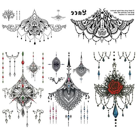 Explore Fun and Creative Temporary Sternum Tattoo Options Today!